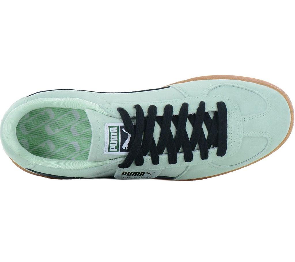 Puma Super Team Semsket skinn - Sneakers for menn Sko Grønn 397514-02 ORIGINAL
