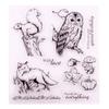 Clear Stamps for Card Making Decoration DIY Scrapbooking Silicone Transparent Seal Clear Stamps for Embossing Album Decor Craft