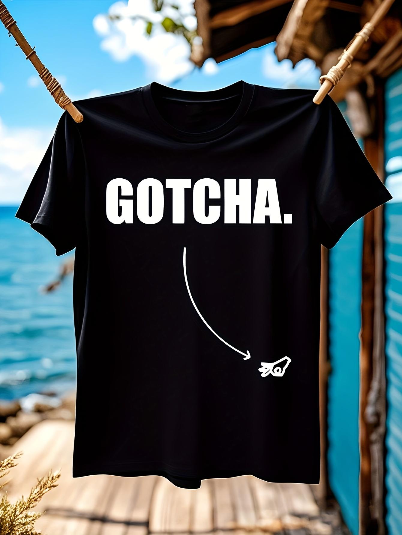 Funny Tshirt Funny Gotcha Meme Tshirt - Bold GOTCHA Graph... XXL