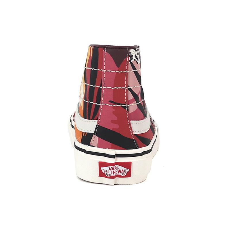 Vans SK8 Hi Sf Multicolor Red White Orange Sneakers VN0A3MV122P