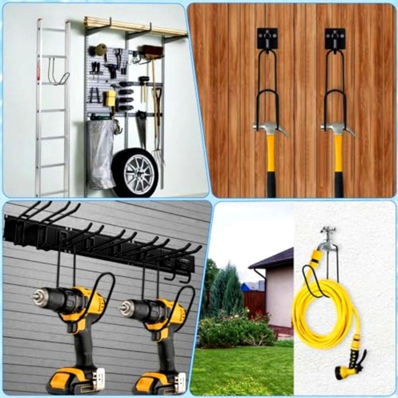 Rust Resistant Outdoor Hose Hook Easy Installation Storage Hanger For Hanging Garden Hoses And Other Items