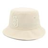 New Era MLB Bucket Tonal Color SD BUCKET01 TONAL SADPAD LCRM Hat, Chrome, L/XL,