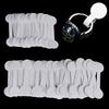 50/100Pcs Round Blank Price Tags Necklace Ring Jewelry Labels Paper Stickers