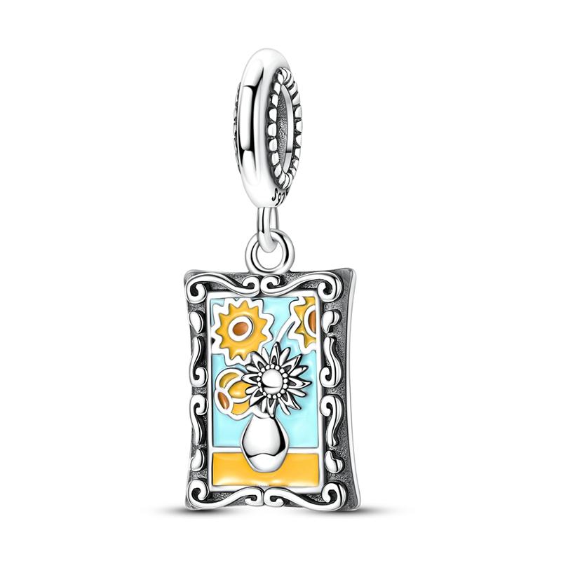 Charms Copper Original Elegant Ballerina Bear Cube Turtle Charm Beads Pendant Fit Bracelet Diy Woman Jewelry Making