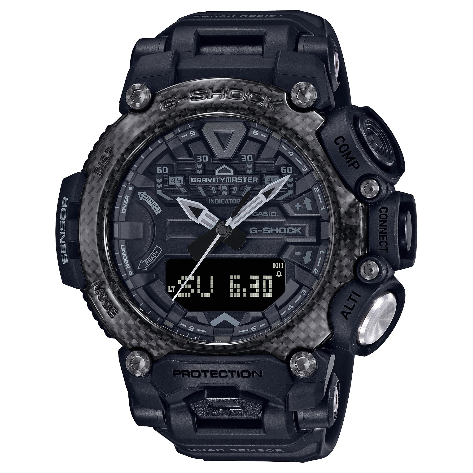 

Casio G-SHOCK Men s Resin 200M Water Resistant Digital Shock Resistant Quartz Watch GR-B200-1B чёрный