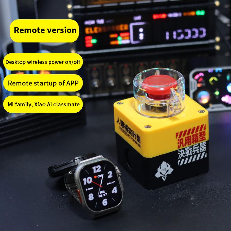 Remote Power On/Off Switch For Desktop Computer Wireless Pc Motherboard Boot Button Gaming Room Decoration