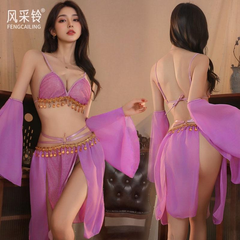 Sexy Dunhuang Flying Apsaras Ancient Chinese Style Women Sexy Lingerie Costume Set
