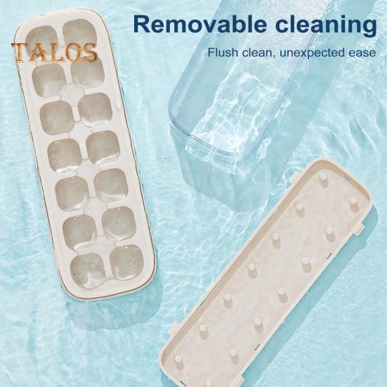 Ice Tray Easy Release Ice Cube Mold for Freezer BPA-Free 21 Cavities Ice Box for Cocktail Tea Coffee