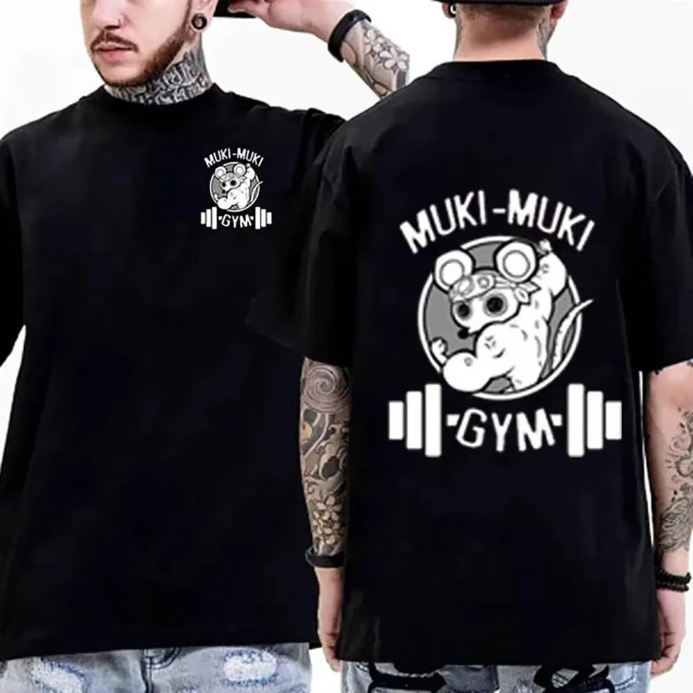 Fashion Men's T-Shirt Print T-Shirt Funny Shirt Gym Beast Oversize Casual Short Sleeve Pure Cotton T-Shirt for Men Tops