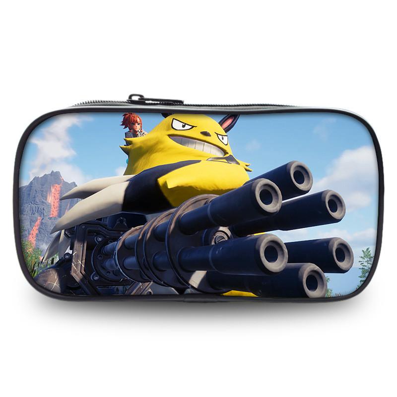 Trousse à crayons étudiante grande capacité Palworld Sac à papeterie élégant en polyester