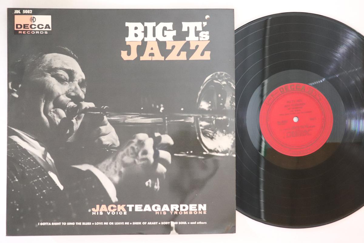 

LP Record JACK TEAGARDEN - Big T s Jazz JDL5082 DECCA 1956 Japan Jazz Used