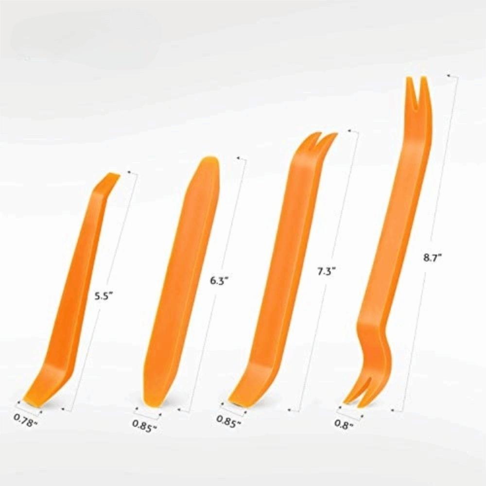 4PCS Universal Car Clip Removal Tool Plastic Dashboard Removal Tool  Interior Clip Removal