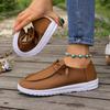 Plus-size Breathable Casual Shoes, Flat-soled Single Shoes, Women's Shoes