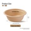 Degradable Sugarcane Pulp Disposable Paper Bowls