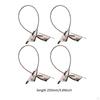 4x Furniture Anchors Wall Anchor, Supplies Anti Tip Straps Safe Limiting Lock for Cabinet