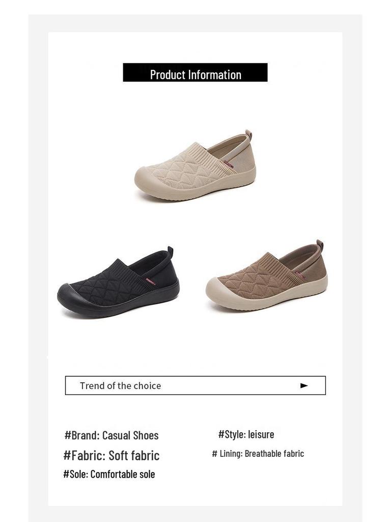 Women's Summer Lightweight Flat Cloth Shoes - Comfy, Soft Sole, Versatile