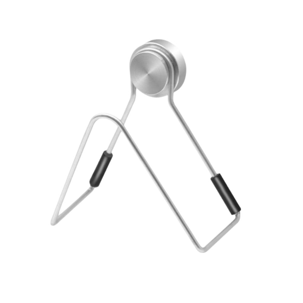 Detachable Magnetic Sponge Holder Stainless Steel Dish Drainer  Sponge Hanging Bracket 30mm серебряный