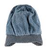 Getinfit 1Pcs Winter Hat Thickened Knit Wool Beanie Comfortable Breathable Warm Ear-Covering Fleece-Lined Beanie Middle-Aged
