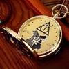 Creative Quartz Music Box Pocket Watch - Harry's College Epoxy Music Box Watch