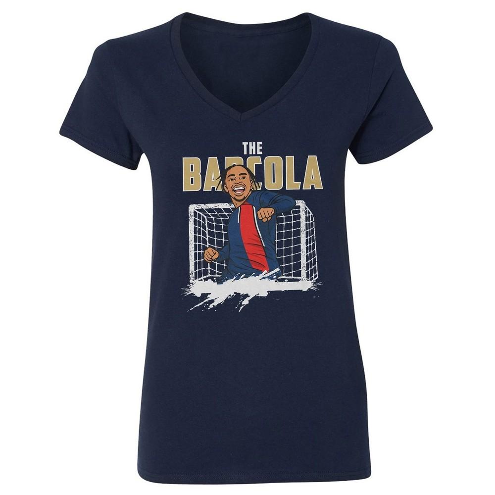 The Barcola Paris Inspired Design - Soccer Fans Ladies V-Neck Tshirt Unisex T-Shirt L