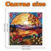 Mural de Cristal Completo 5D DIY Arte de Joyas de Perlas Kits de Pintura de Diamantes para Adultos/Principiantes Idea de Regalo Decoración del Hogar 11,81x11,81 pulgadas
