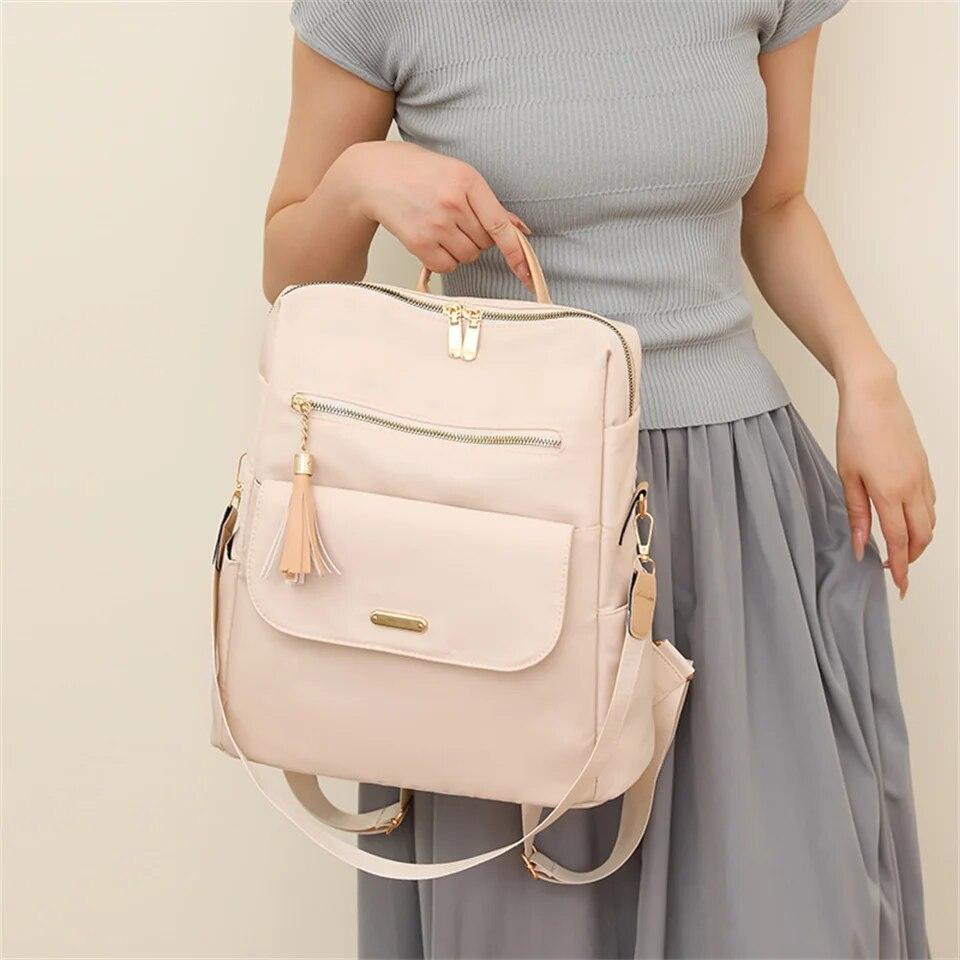 Mode Frauen Rucksack Hohe Qualität Jugend Nylon Rucksäcke für Teenager Mädchen Weibliche Schule Schulter Tasche Bagpack mochila