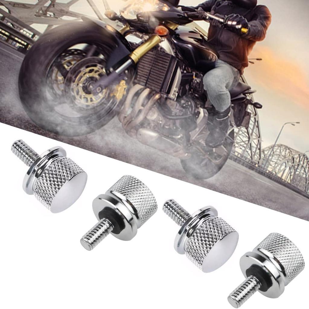 Motorcycle Seat Screws Seat Bolts Alloy Rear Fender Seat Screw Bolts Nuts Seat Bolts