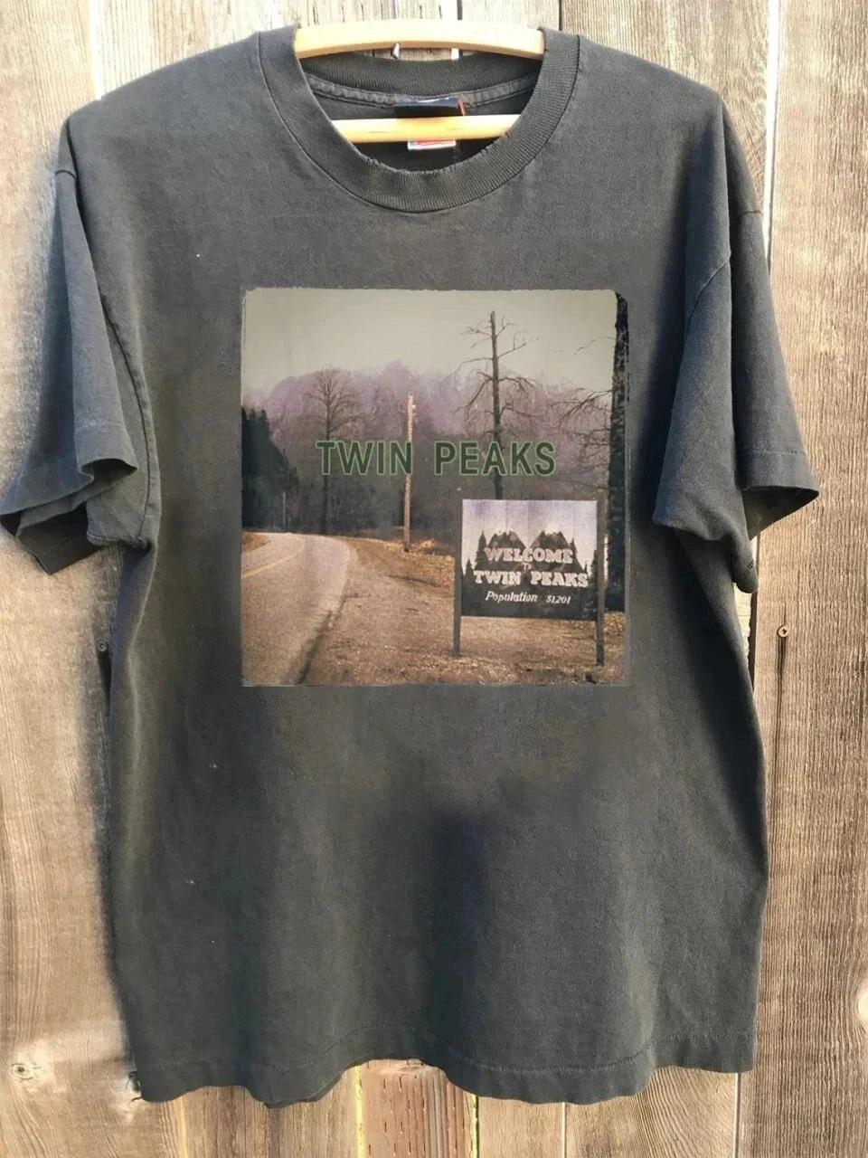 Shuangfeng Town Classic TV Series Printed Tshirt Round Neck Pure Cotton Loose Casual Top Pure Cotton Couple for All Seasons 4XL