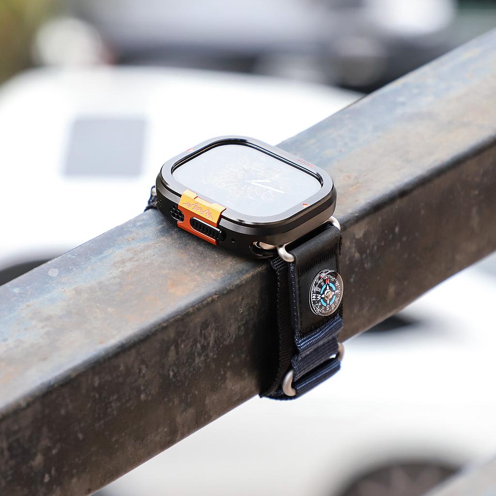 Boîtier Métal pour Apple Watch Ultra 3/2/1 49mm Série 11 10 9 8 7 6 5 4 46mm 45mm 44mm Protecteur en Alliage d'Aluminium Couvercle de Montre Cadre Bumper