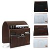 Felt Bedside Storage Bag Solid color Large Capacity Desk Hanging Bag Multi Pocket Design Couch Recliner Armrest Organizer