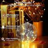 Solar Lichterkette Aussen, 22m 200 Led Auen Lichterkette Wasserdicht Kupferdraht Solarlichterkette 8 Modi Deko Fr Weihnachten Garten, Balkon, Terrass