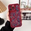 Beautiful Flowers Phone Case For iPhone Apple 17 AIR 16 16E 11 12 13 14 15 XR Plus Pro Max DIY Case TPU Shockproof Cover Capa