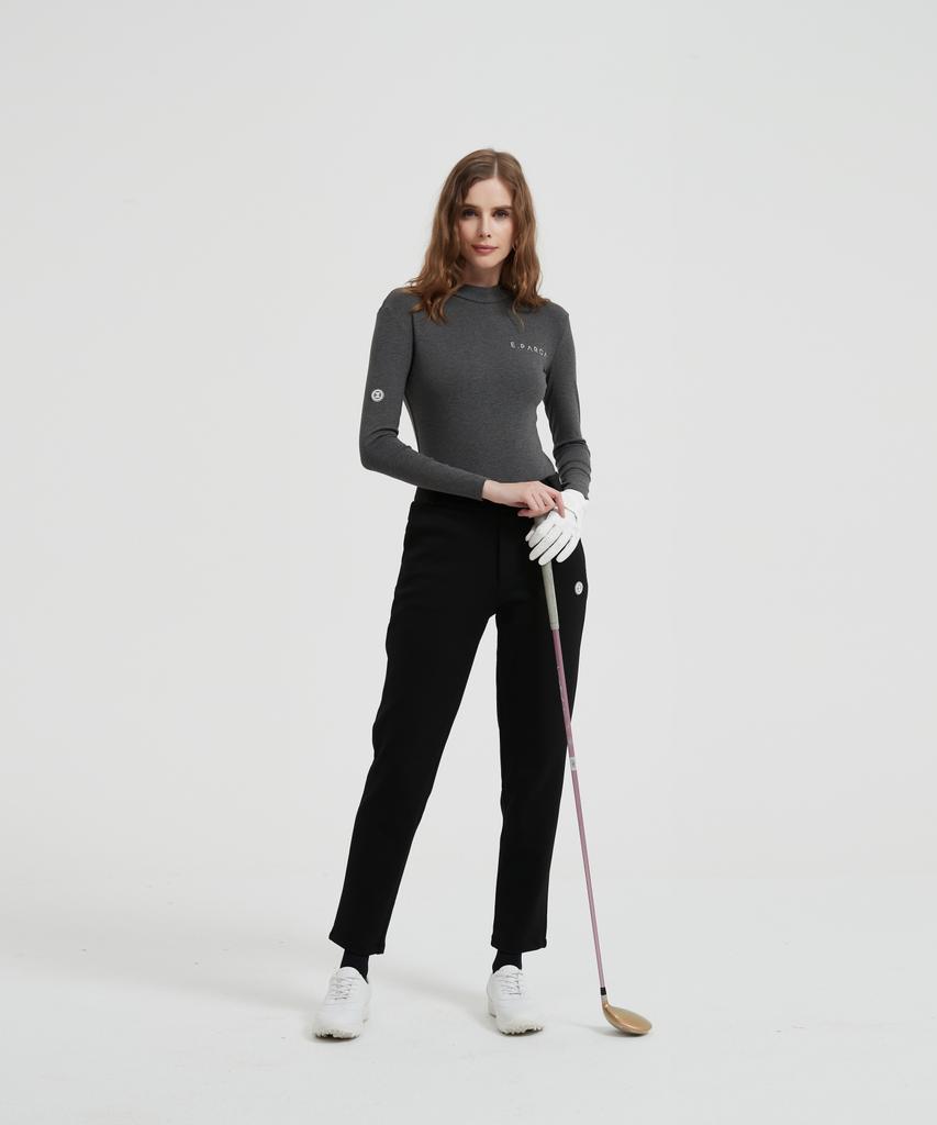 E.PARCA Raven Winter Double Heating Fleece Long Pants