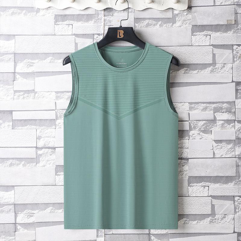 

Летняя майка без рукавов, большая майка для спорта и отдыха, свободного кроя 5XL