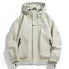Spring and Autumn Hooded Jacket Men and Women's Same Loose Work Jacket Casual Versatile Windproof Sports Function Shock Clothes