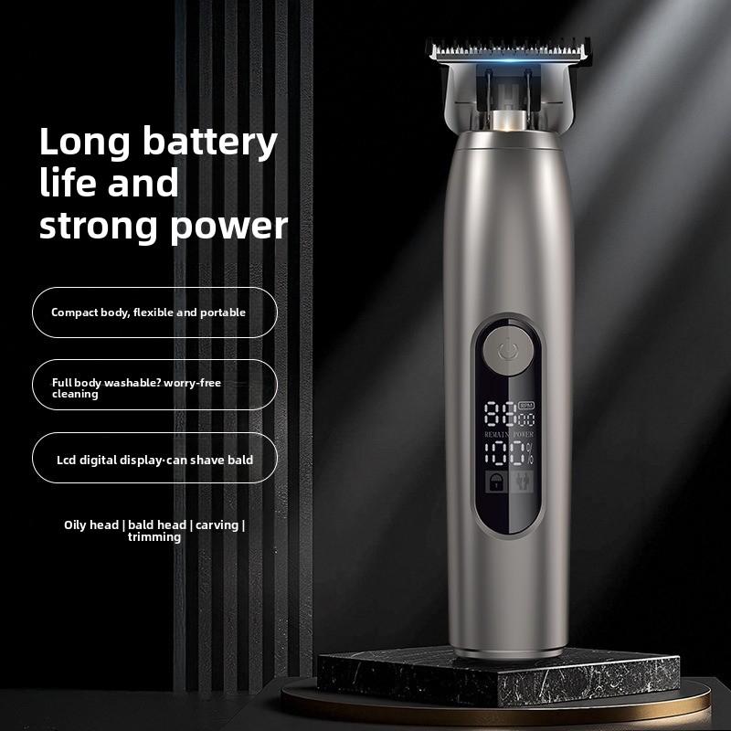 Professional Hair Scissors Hairdresser Hair Clipper Electric Shaver Electric Trimmer Oil Head Sculpting Scissors Hair Styling