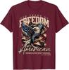 Célébration du 250ème anniversaire de l'Amérique T-shirt unisexe Aigle Amérique 250 ans