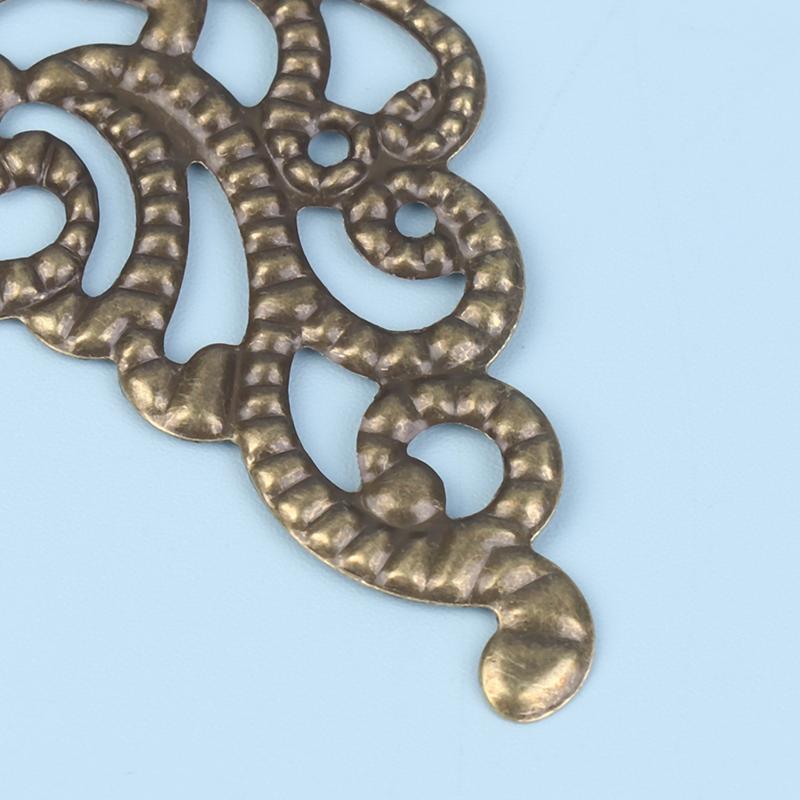 10Pcs Metal Decorative Corner Cover Edge Protector For Book Scrapbook Photo Album Frame Jewelry Chest Gift Wine Wooden Box Case