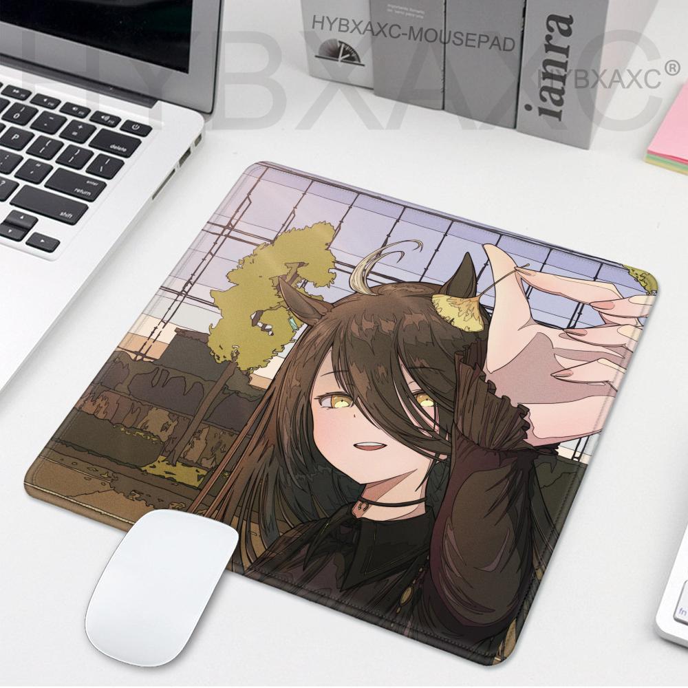 Manhattan Cafe Uma Musume Pretty Derby Small Mouse Pad Desk Pad Desktop Computer Keyboard Wireless Boy Girl Gift for Play games