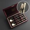 Korean Bamboo Gold Sujeo Cutlery Set | STS304 Stainless Steel Spoon & Chopsticks | 2-Person Gift Set