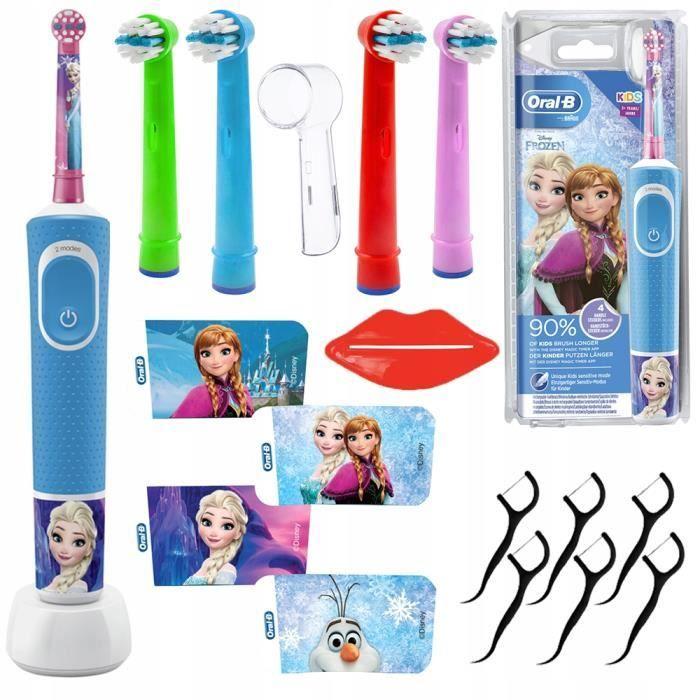 Brosse à dents électrique Oral-B Frozen 100 avec accessoires