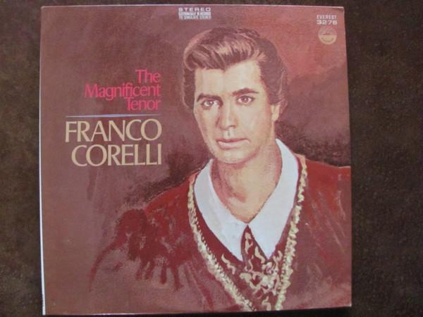 

LP Пластинка FRANCO CORELLI - The Magnificent Tenor SD3276 Everest US Classical Used