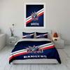 New York Rangers Bedding Set Bedding Duvet Cover Set Duvet Cover Pillowcases (1 * Duvet Cover 2 * Pillowcases, without duvet insert)