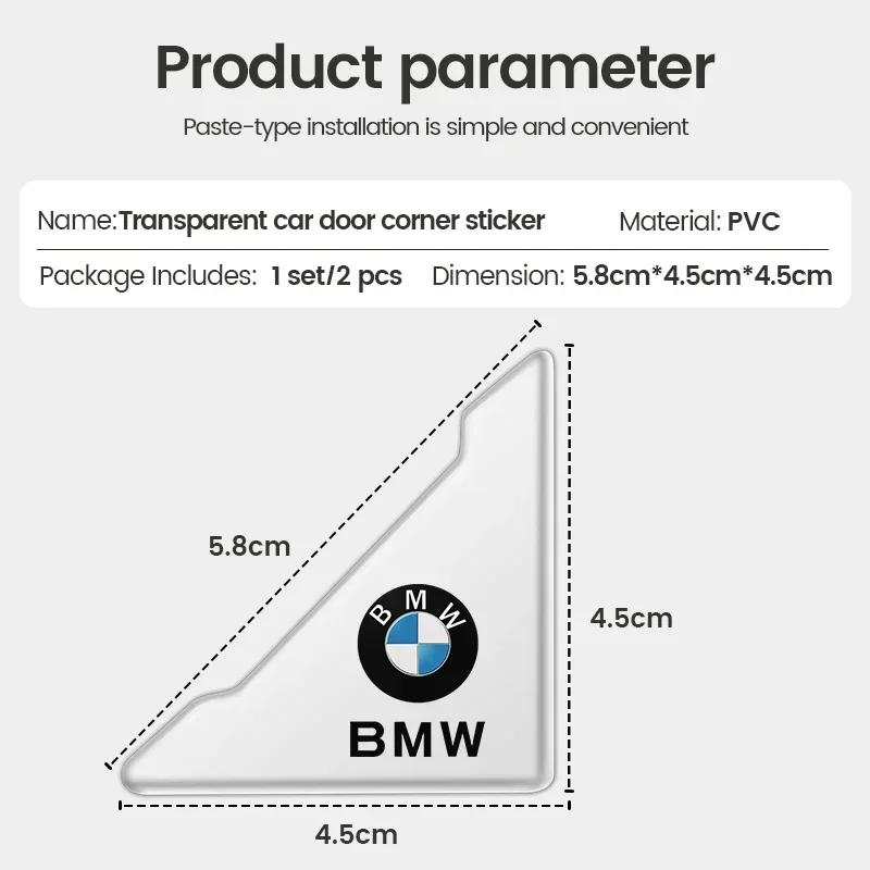 Car Door Corner Anti-Collision Cover Accessories For BMW M X1 X3 X4 X5 E46 E90 F20 E60 M5 M6 E62 E39 F10 M1 M2 M3 G30 G20 E36 m