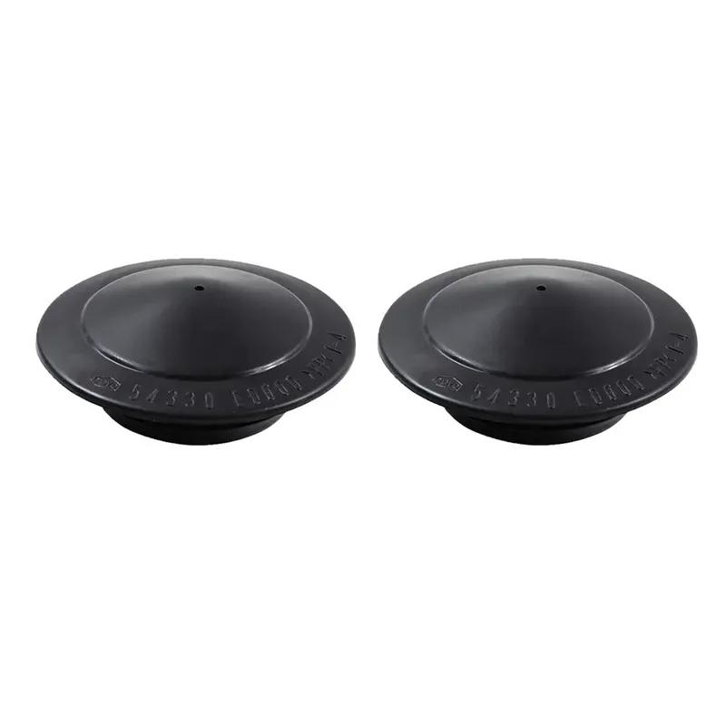 2Pcs Auto Front Waterproof Suspension Cover 54330ED000 Black For Nissan X-Trail T31 2007 - 2013 Qashqai Dualis J10 2006 - 2013
