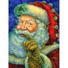 DIY Santa Claus 5D Diamond Painting Full Round Drill Snowman Mosaic Diamond Embroidery Cross Stitch Home Decor Christmas Gift