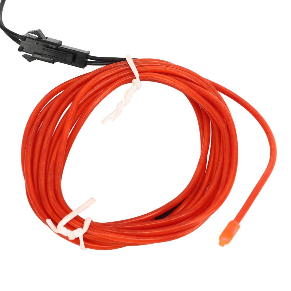 2 Pcs 5m LED Bicycle Frame Light Waterproof Neon Tube Rope Lights Neon Light Strip  DIY Decoration