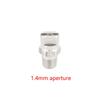 Easy to Install 1/8" 1/4" HVV/HU 304 Stainless Steel Flat Fan Spray Nozzle for Industrial Cleaning Projects