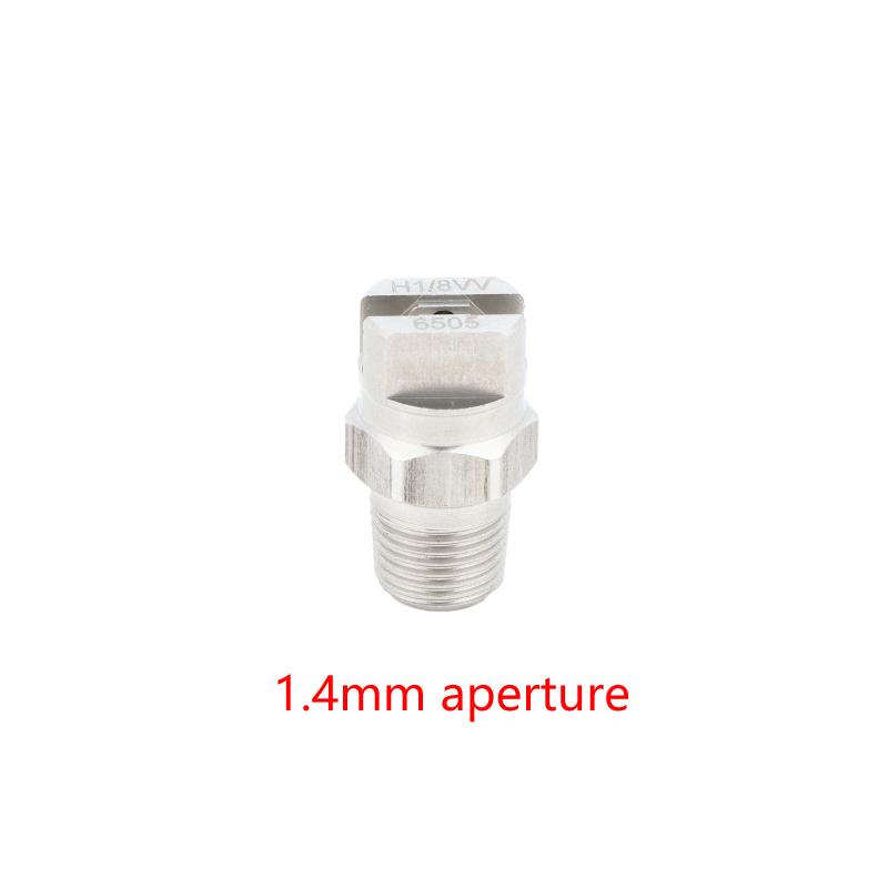 Easy to Install 1/8" 1/4" HVV/HU 304 Stainless Steel Flat Fan Spray Nozzle for Industrial Cleaning Projects