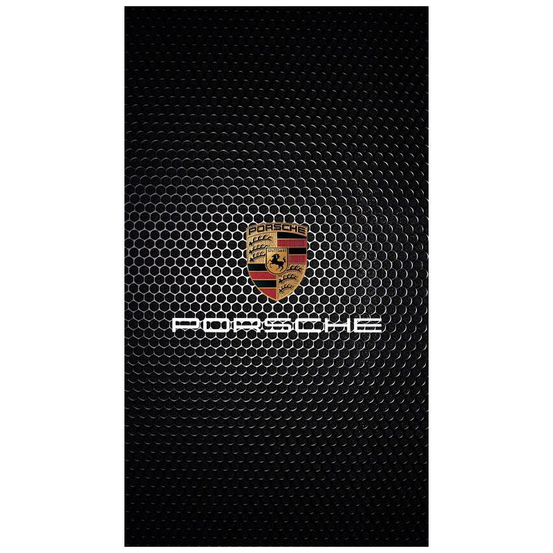 2 stuks Auto Logo Middenstijl Beschermfolie Anti-kras Sticker Decal Voor Porsche Boxster Cayenne Panamera Macan Cayman 911 918 996 917 991